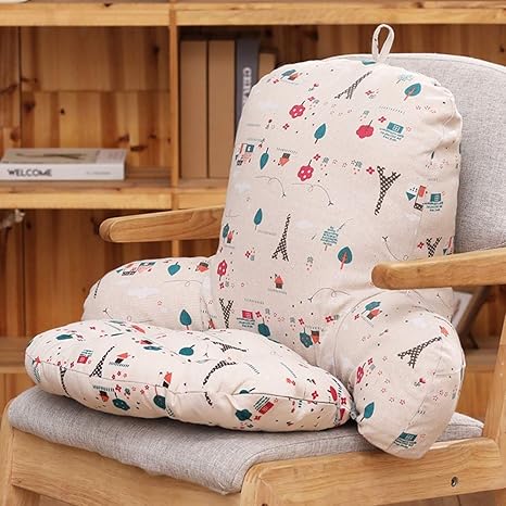 Amazon 低反発 椅子用クッション 背もたれ付き 低反発ぬくもりクッション 座布団 カラー クッション 車用 椅子用 44x33xcm 椅子 クッション 椅子型クッション おうち時間 在宅 クッション疲れ デスクワーククッション オフィス 椅子 クッション 枕 抱き枕 オンライン通販