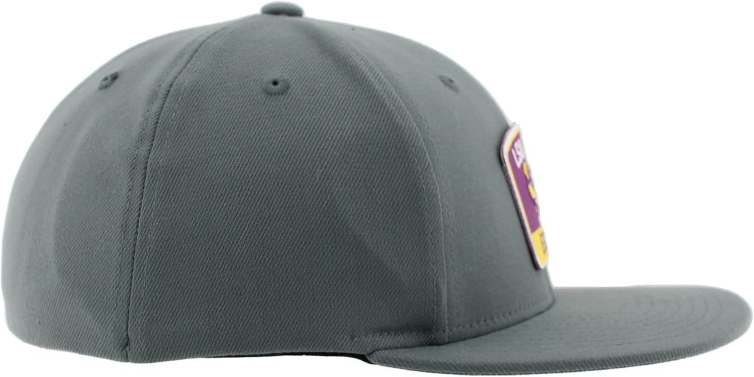 ZHATS Standard NCAA Officially Licensed Fitted Hat M15Z Switchback Gray, Grey, Medium - Image 7
