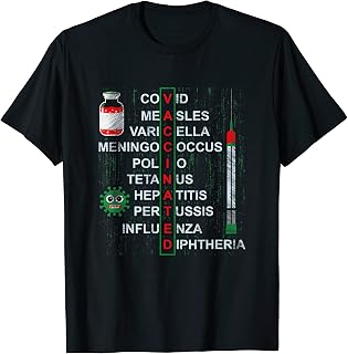 Get Vaccinated Covid Measles Pro Vaccines Doctor Nurse Med T-Shirt