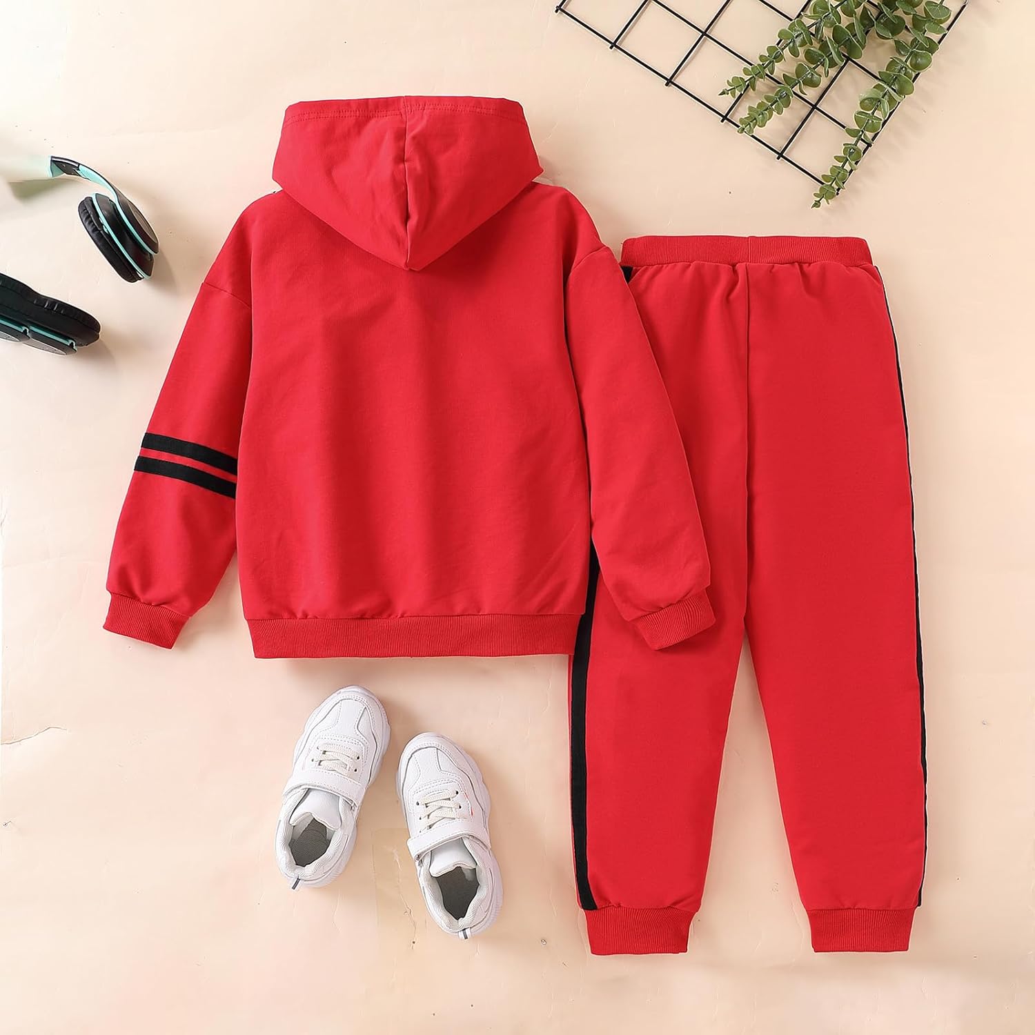 Boys Clothes 2 Piece Sweatsuit Set Zip Up Hoodie Sweatshirt and Pants Kids Boys Fall Winter Outfits Size 6-13 Years - Image 8