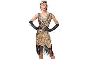 Alluring 1920s Flapper Dress