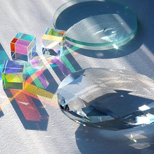 Miniatura 6 de PATIKIL Lente cóncava doble de longitud focal de 12 pulgadas (11.811 in), 2.953 in de diámetro y 0.236 in de altura de vidrio pulido ópticamente