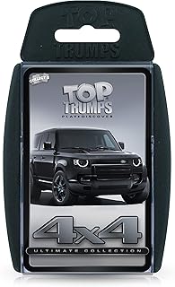 Ultimate 4x4 Vehicles Top Trumps Card Game