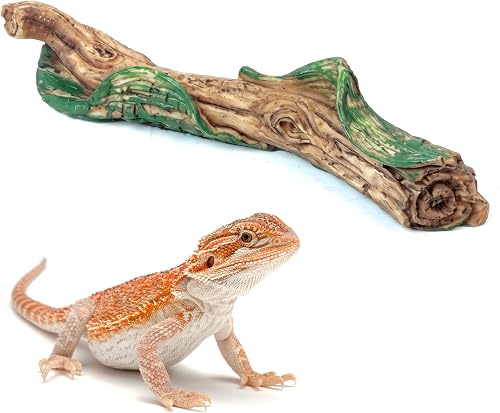 LURMMUE Reptile Resin Wood Decor for Terrarium