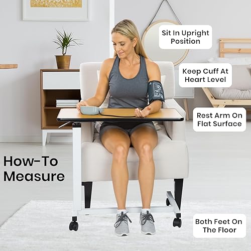 Miniatura 8 de Monitor de presión arterial por Vive Precision manguito de brazo superior digital automático preciso portátil y uso ideal en casa medidor