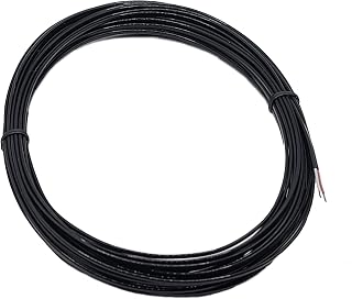 J-Type Thermocouple Wire AWG 24 Solid Wire w. High Temperature PFA Plastic Insulation - 10 yd