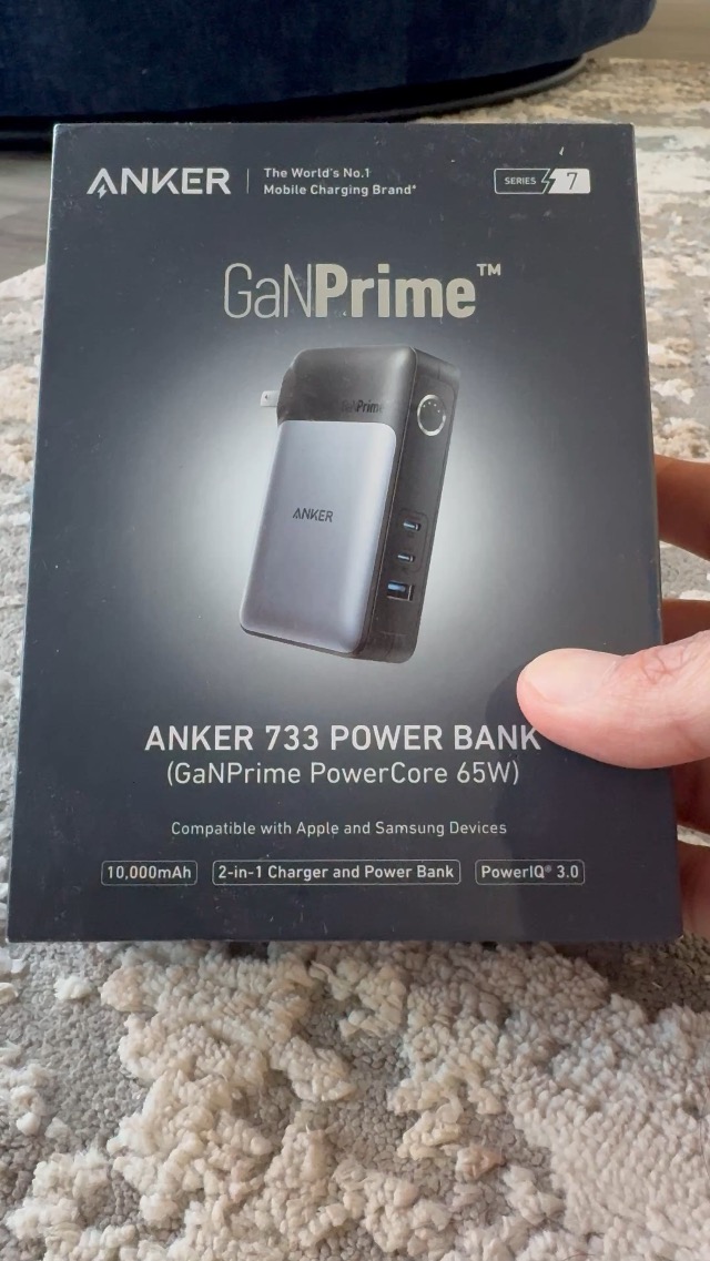 Watch Unboxing the Anker 733 Power Bank! on Amazon Live
