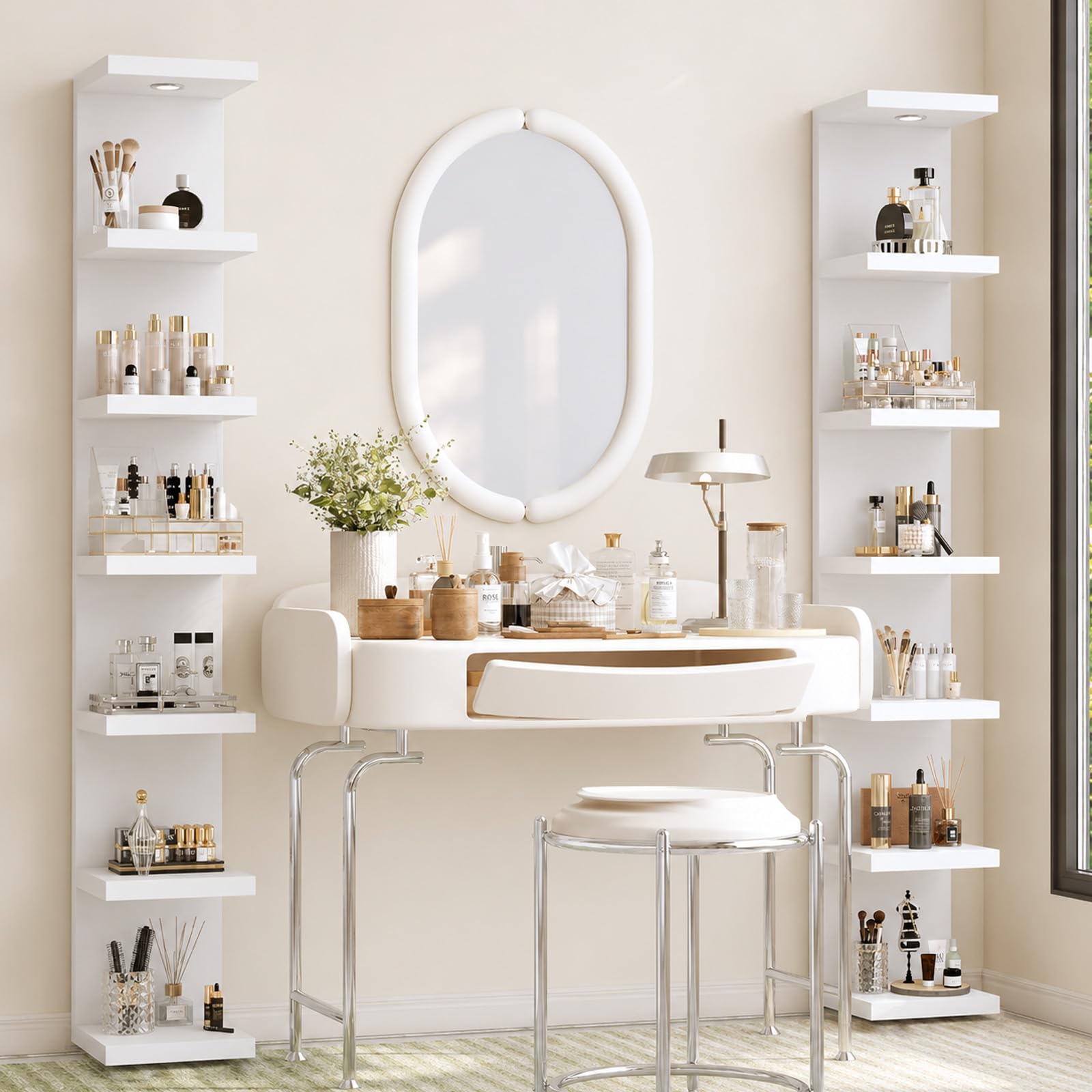 Best Lack Wall Shelf Picks for 2026 1 LitaEther Versatile 7 Tier Wall Shelf Unit,White Lack Wall Shelf,Display Floatin — product photo