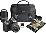 Nikon D5300 24.2 MP CMOS Numérique SLR Caméra avec 18-55mm f/3.5-5.6G ED VR II AF-S DX NIKKOR Objectif zoom (noir)