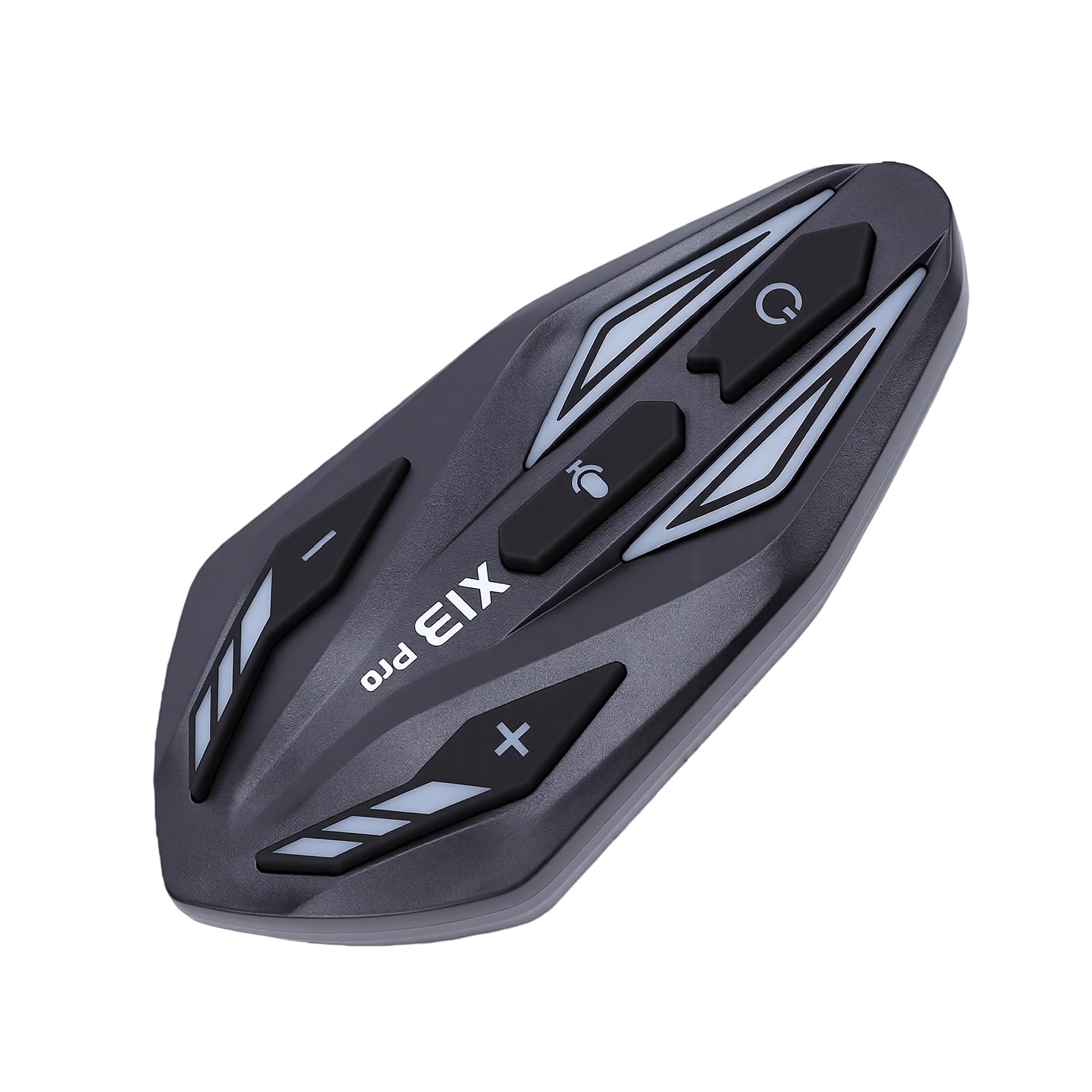 Naroote Casque Bluetooth pour Moto, IP67, 1150mAh, avec Réduction de Bruit