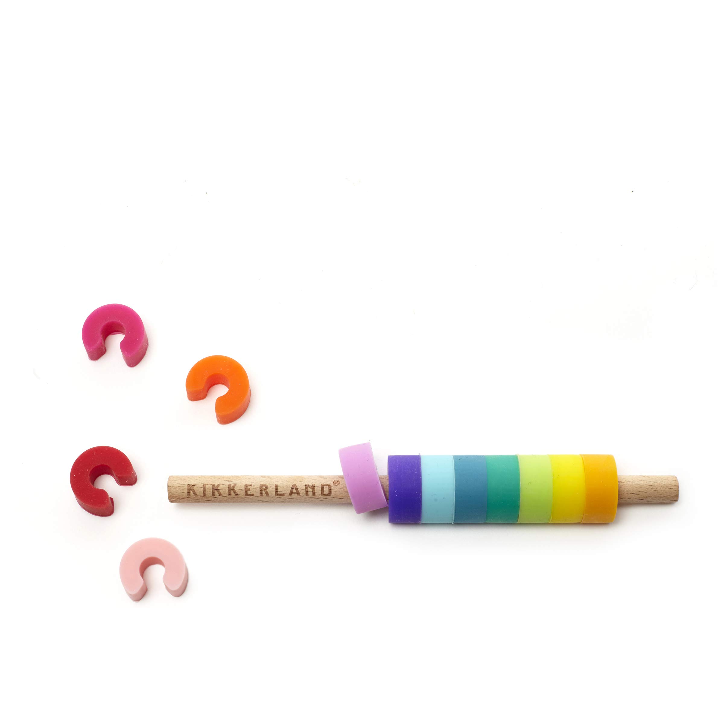 Kikkerland Rainbow Wine Glass Bookmark