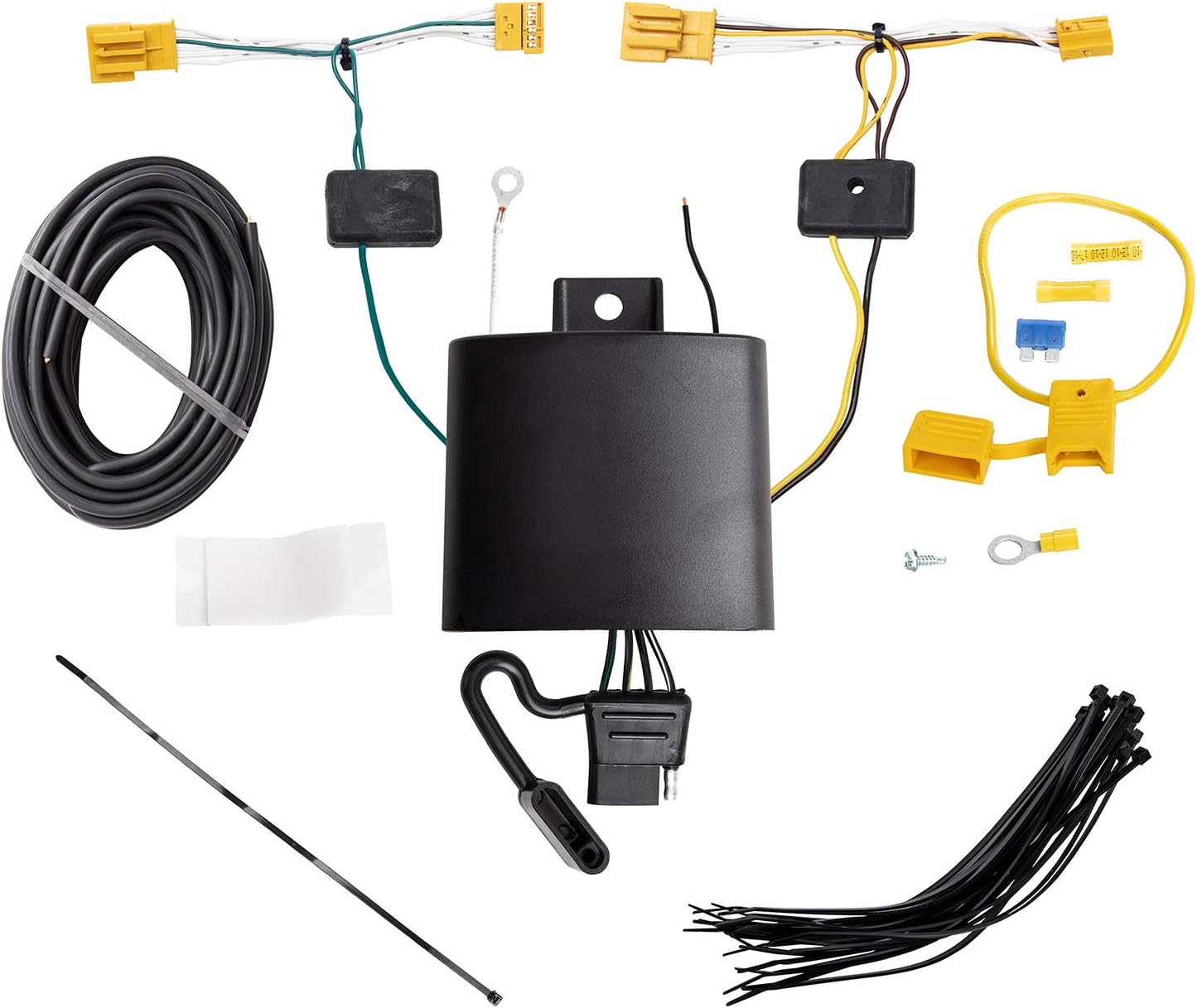 Tekonsha T-One® T-Connector Harness, 4-Way Flat, Compatible with Select Mercedes-Benz GLC250, GLC300, GLC350e, GLC43 AMG, GLC63 AMG, GLC63 AMG S