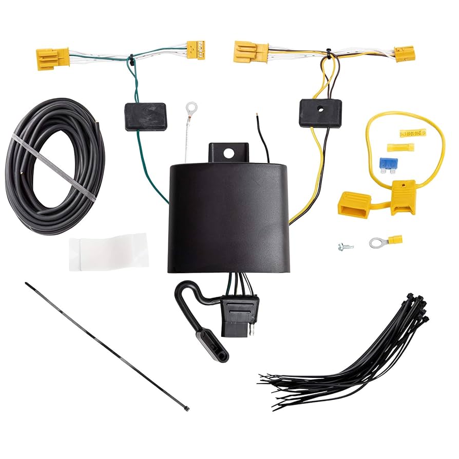 Amazon.com: Tekonsha T-One® T-Connector Harness, 4-Way Flat