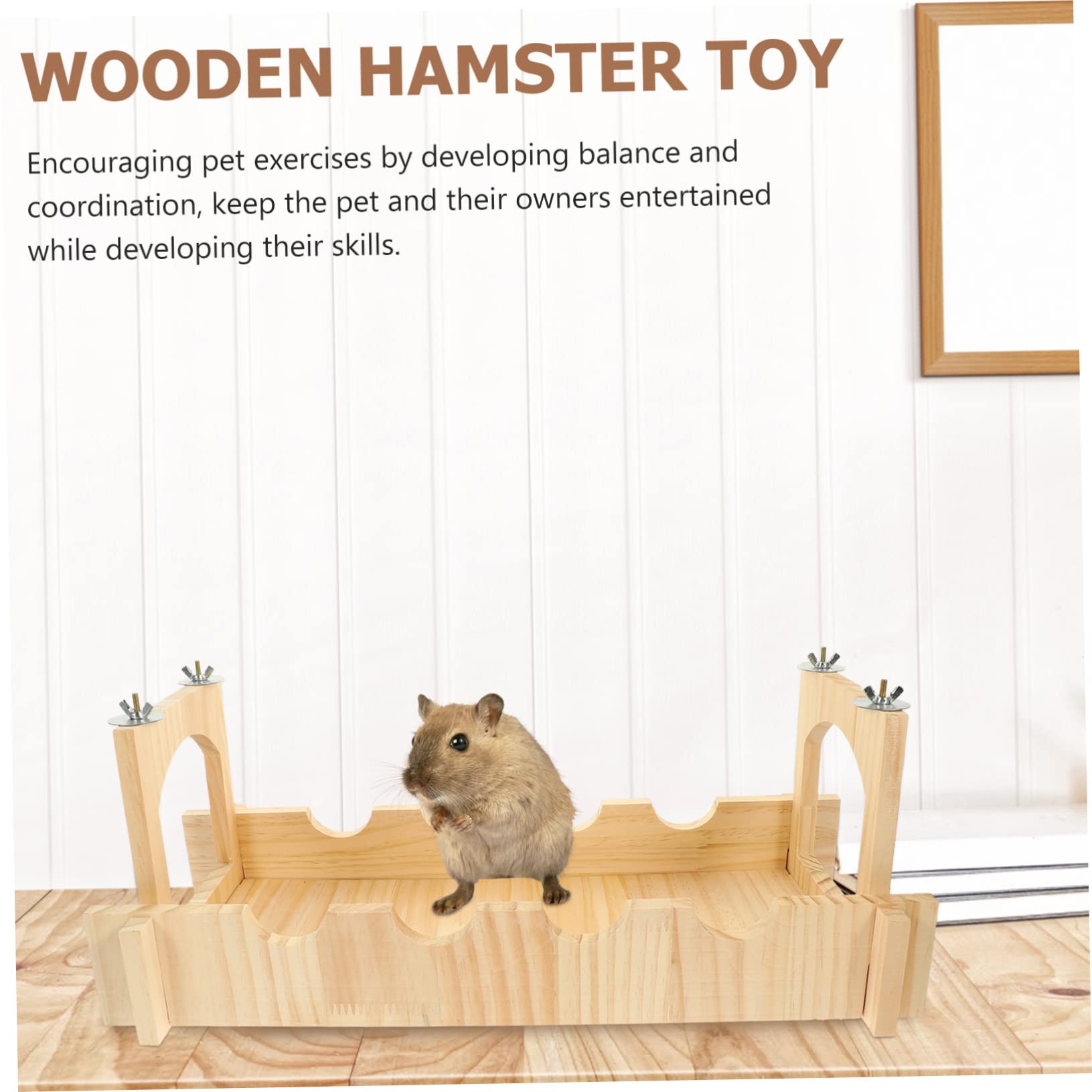 Hängende Haustierbrücke für Hamster und Chinchillas