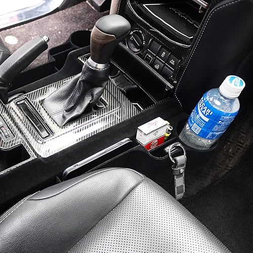 Miniatura 9 de Para Toyota Land Cruiser Prado 150 Fj150 LC150 2018-2023 Caja de almacenamiento de vasos de agua mejorada, accesorios de modificación del asiento