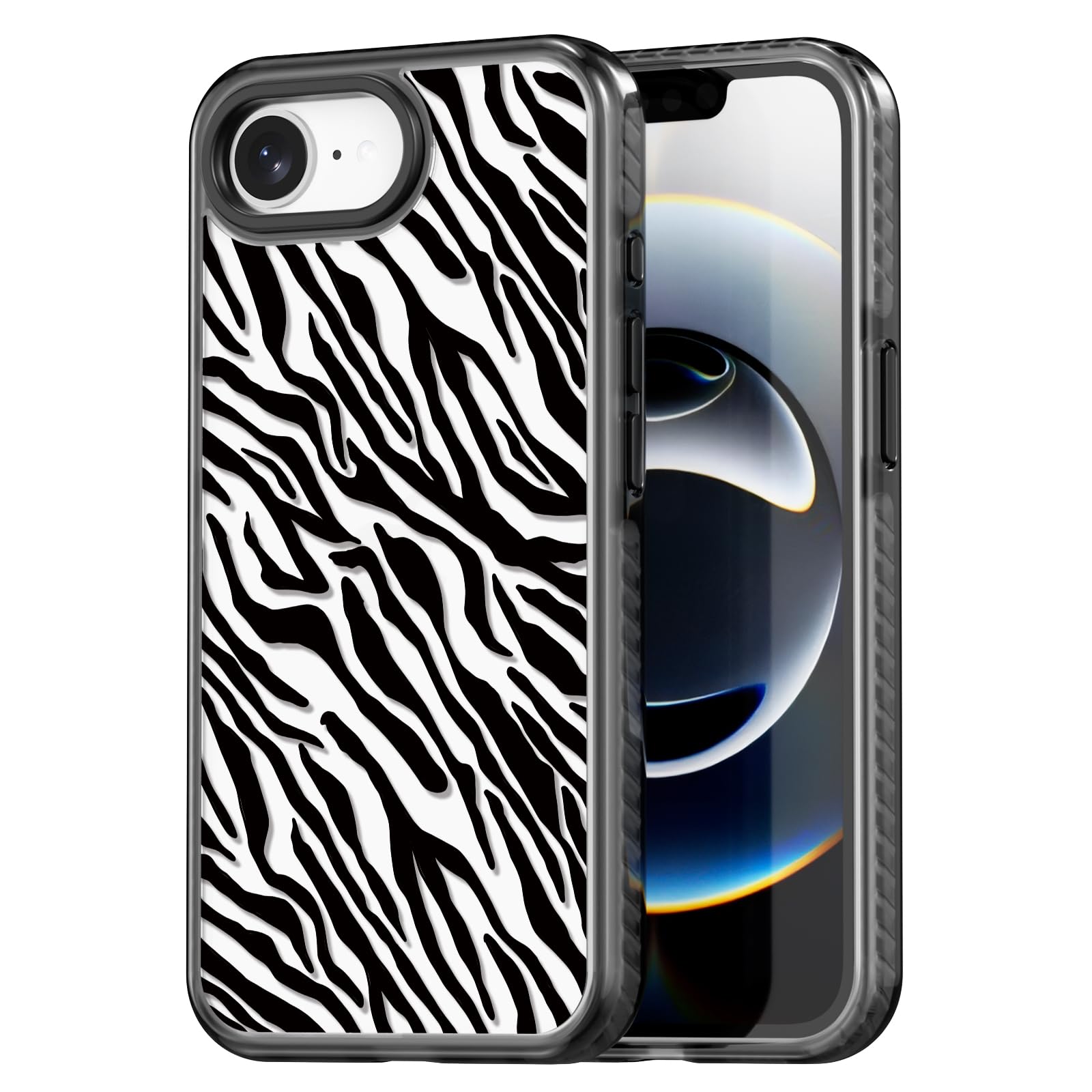Coque compatible iPhone 16E résistante aux chocs de 2m protection robuste zèbre - 8