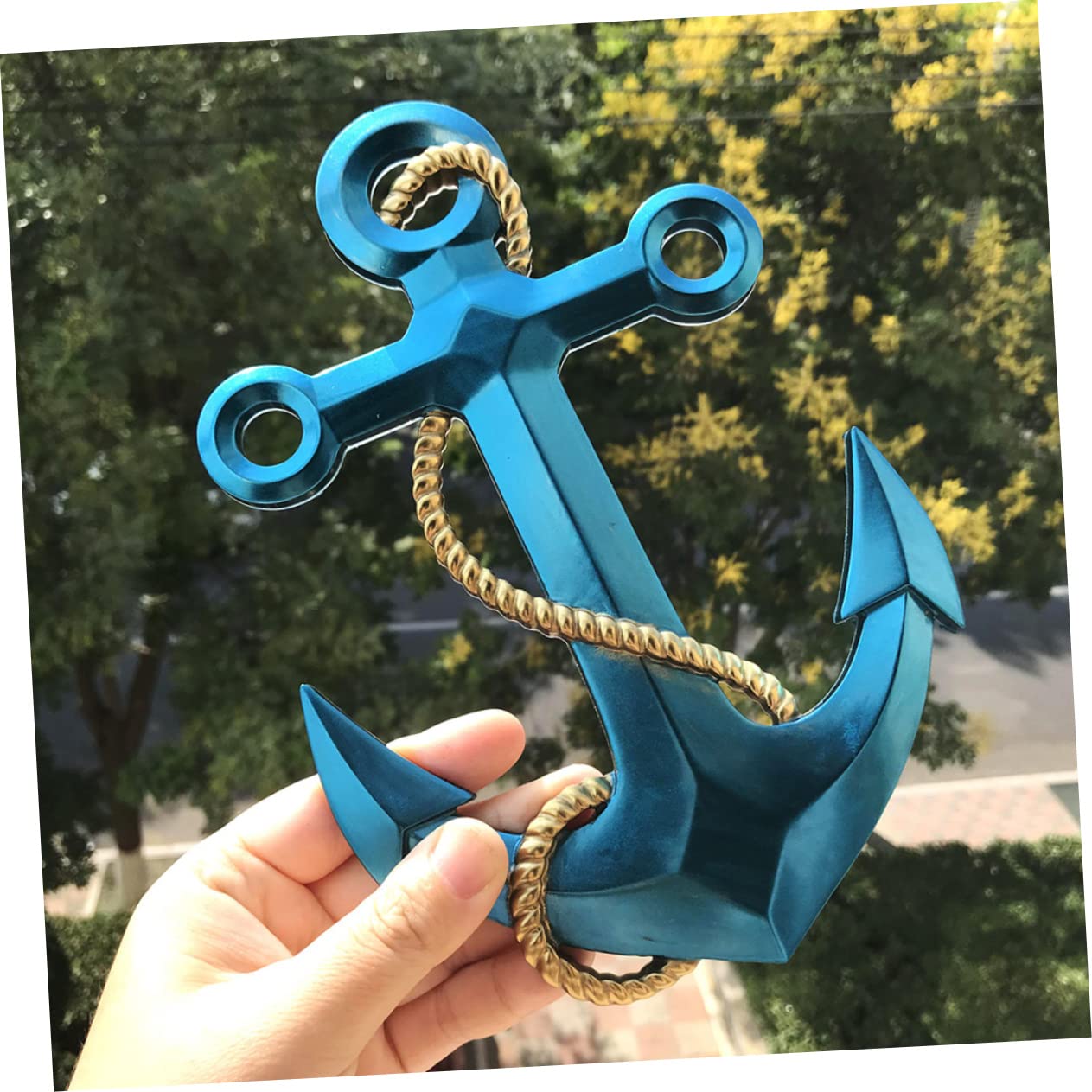 Housoutil Stampo in Silicone Per Ancoraggi Da Parete 4 Pezzi Per Artigianato Fai Da Te, Flessibile e Resistente, Per Decorazioni Murali Marine e Creazioni Artistiche
