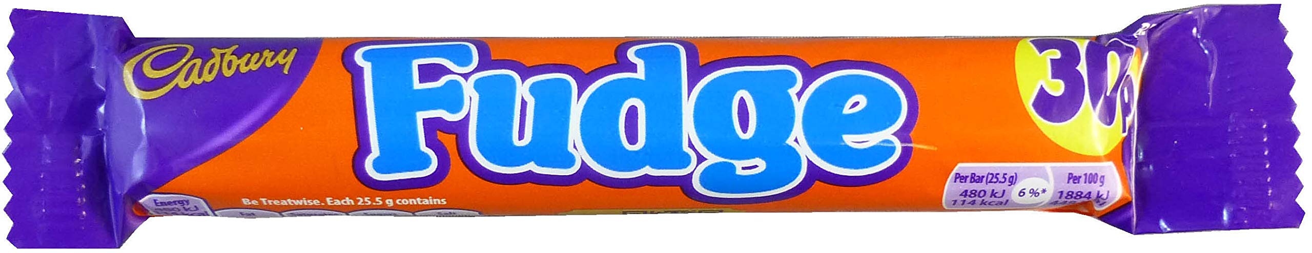 Cadbury Fudge Bar, 25.5g