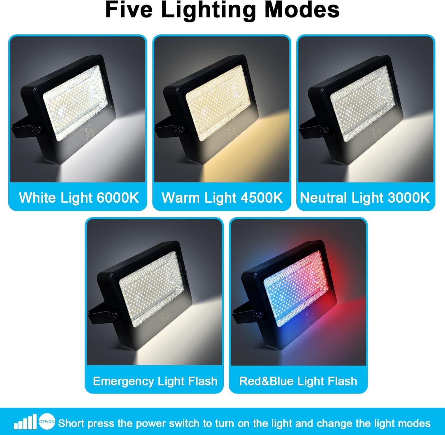 Rechargeable Solar Work Light 9000LM 7000K, 348 LEDs, 10H+ 4500mAh 5 Light Modes Magnetic Base & Hook, Battery Waterproof Cordless, Ideal for Work, Camping and Outdoor Jobs