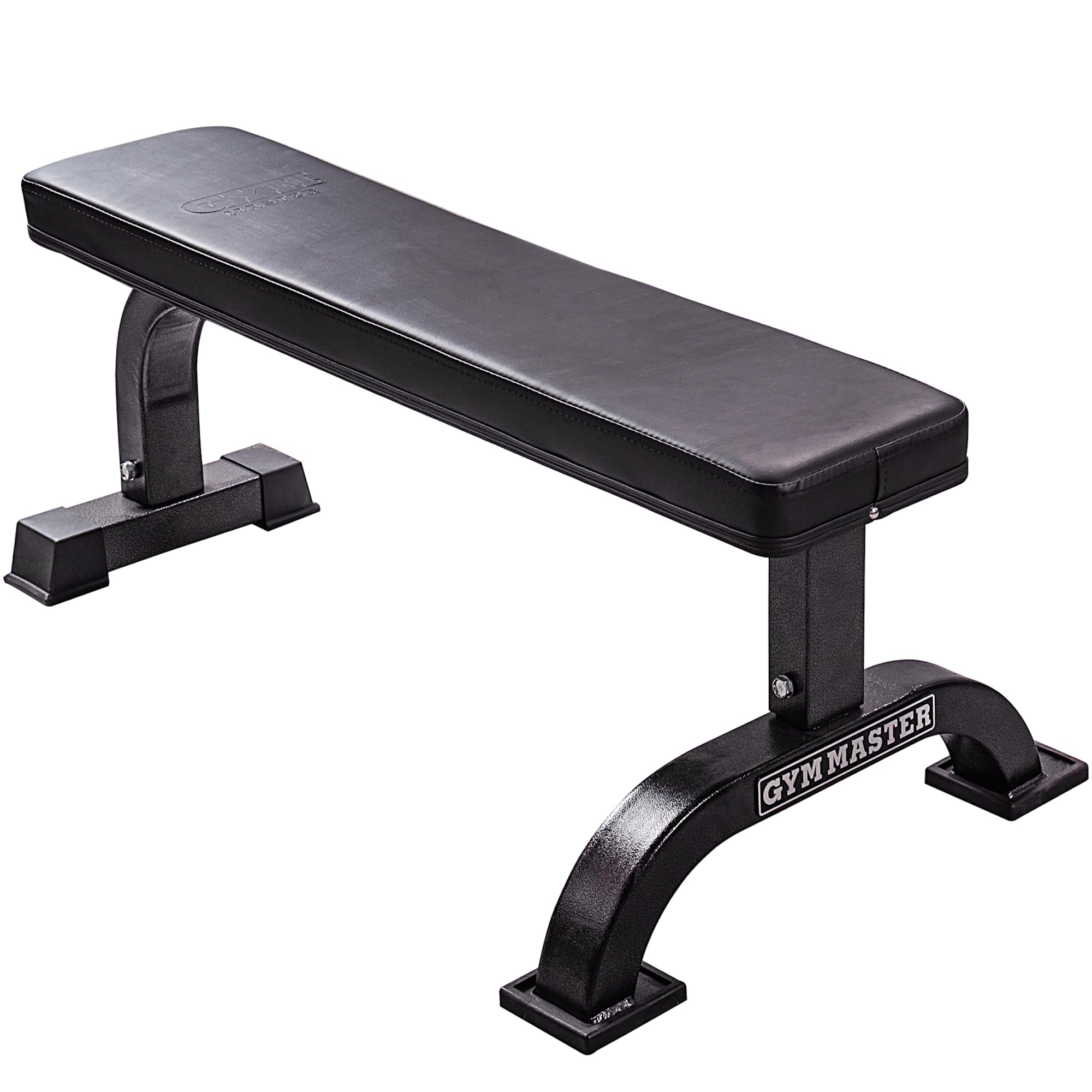 GYM MASTER Heavy Duty Flat Weight Bench - Strong 310kg Design with Thick Padded Cushion