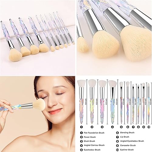 Miniatura 6 de Kit completo de maquillaje para mujeres, kit de regalo de maquillaje todo en uno, incluye corrector de sombra de ojos, paleta de polvo, lápiz