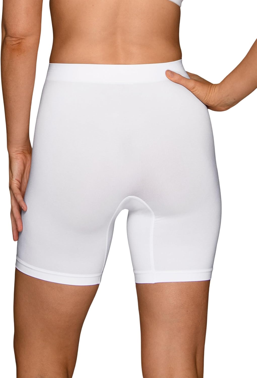 Vanity Fair Women's Seamless Slip Shapewear Shorts, No Show Look Under Dresses, Skirts & Pants
