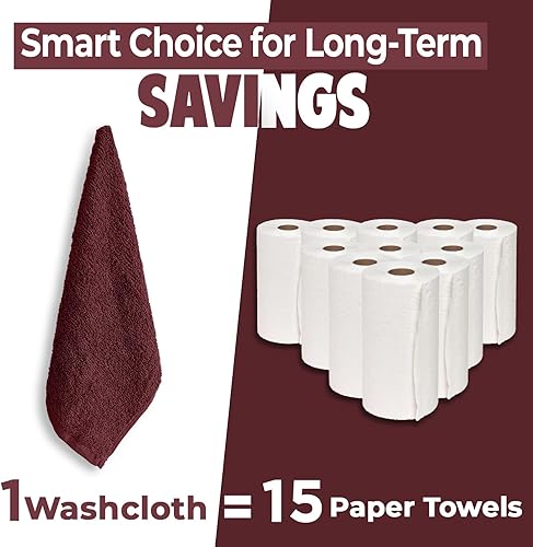 Miniatura 97 de DAN RIVER Juego de 4 toallas de baño, 27 x 54 pulgadas, 100% algodón, más grandes y ligeras, de secado rápido, súper suaves y absorbentes, toallas