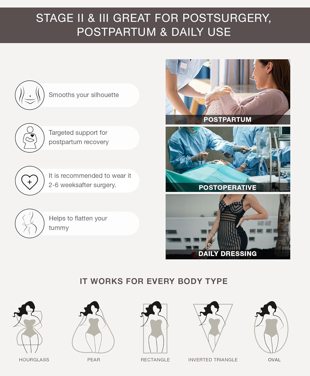 Lover-Beauty Fajas Colombianas Shapewear for Women Tummy Control Postpartum Body Shaper Butt Lifter Bodysuit - Image 6