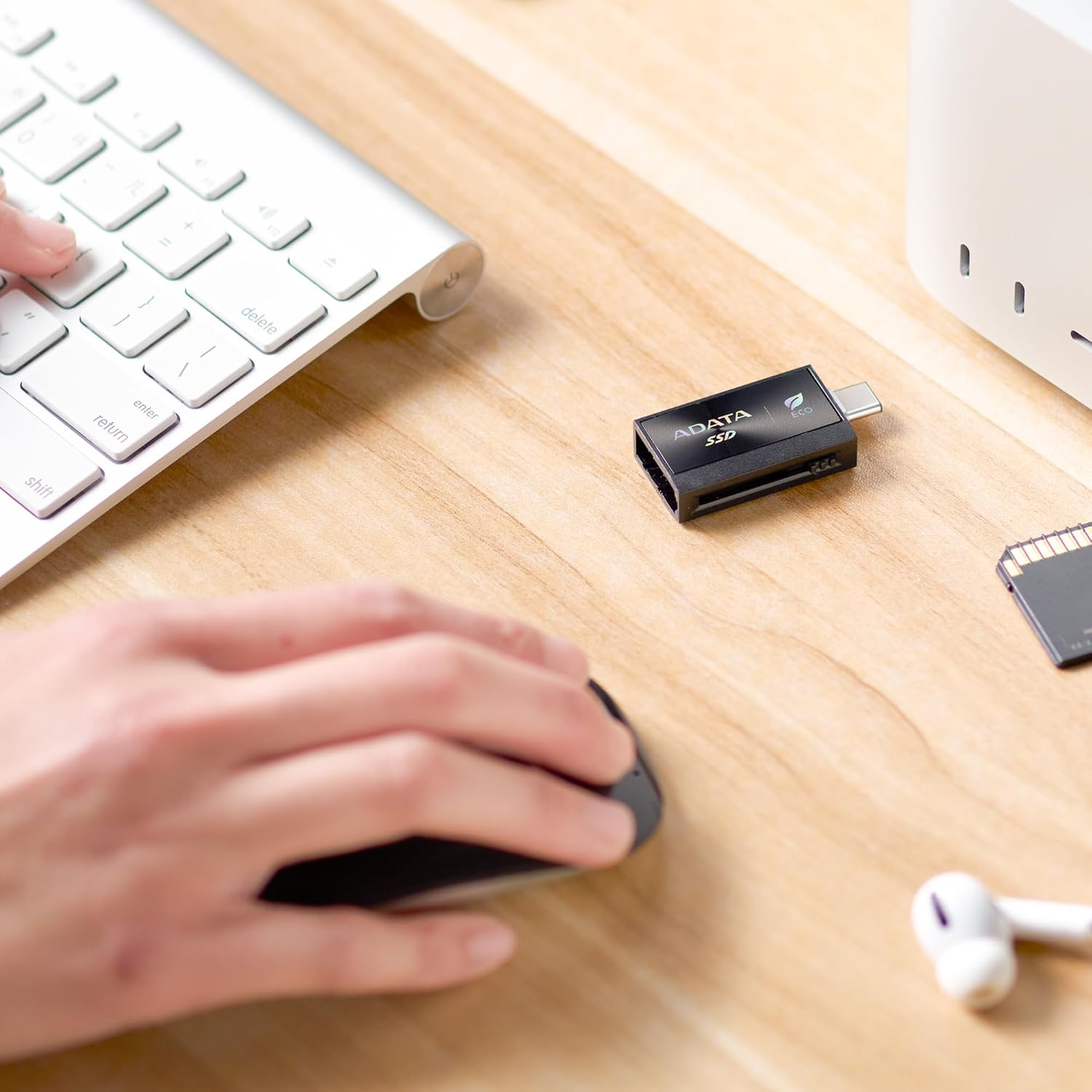 ADATA SSD External SC730 512GB USB C Black SC730-512GB-CACTI
