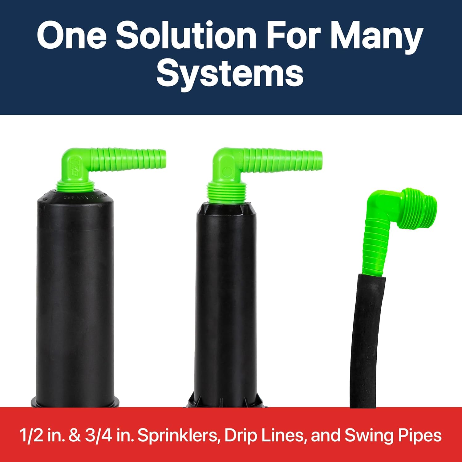 KMultiFit-IT Universal Sprinkler Fitting – Multi-Threaded, Easy-Install Adapter for Any Sprinkler System