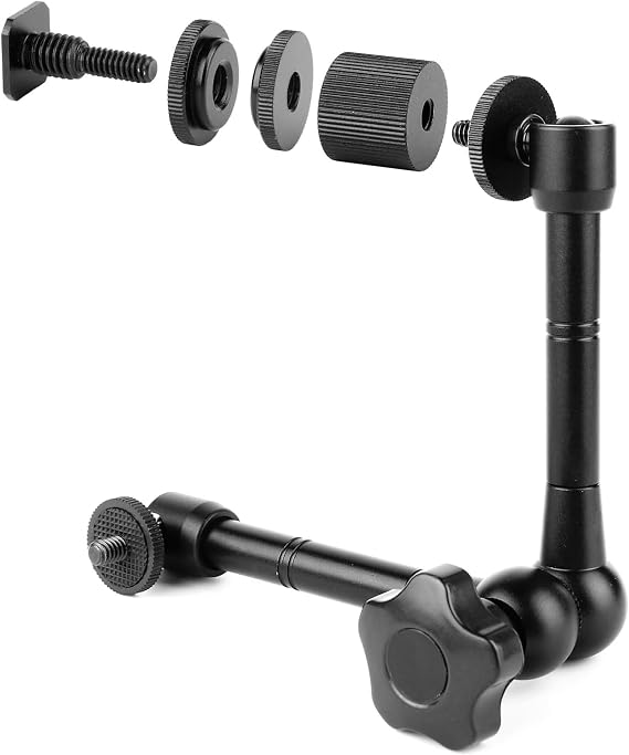 Magic Arm Sihirli Kol Flaş, Mikrofon, Led, LCD Montör, Aksiyon Kamerası ve Telefon bağlamak için. (11 inç Magic Arm)