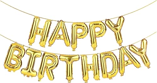 Miniatura 9 de SHUNTAI Globos dorados del número 74, globos dorados de Mylar con letras doradas, globos de feliz cumpleaños, decoraciones de cumpleaños 74 para