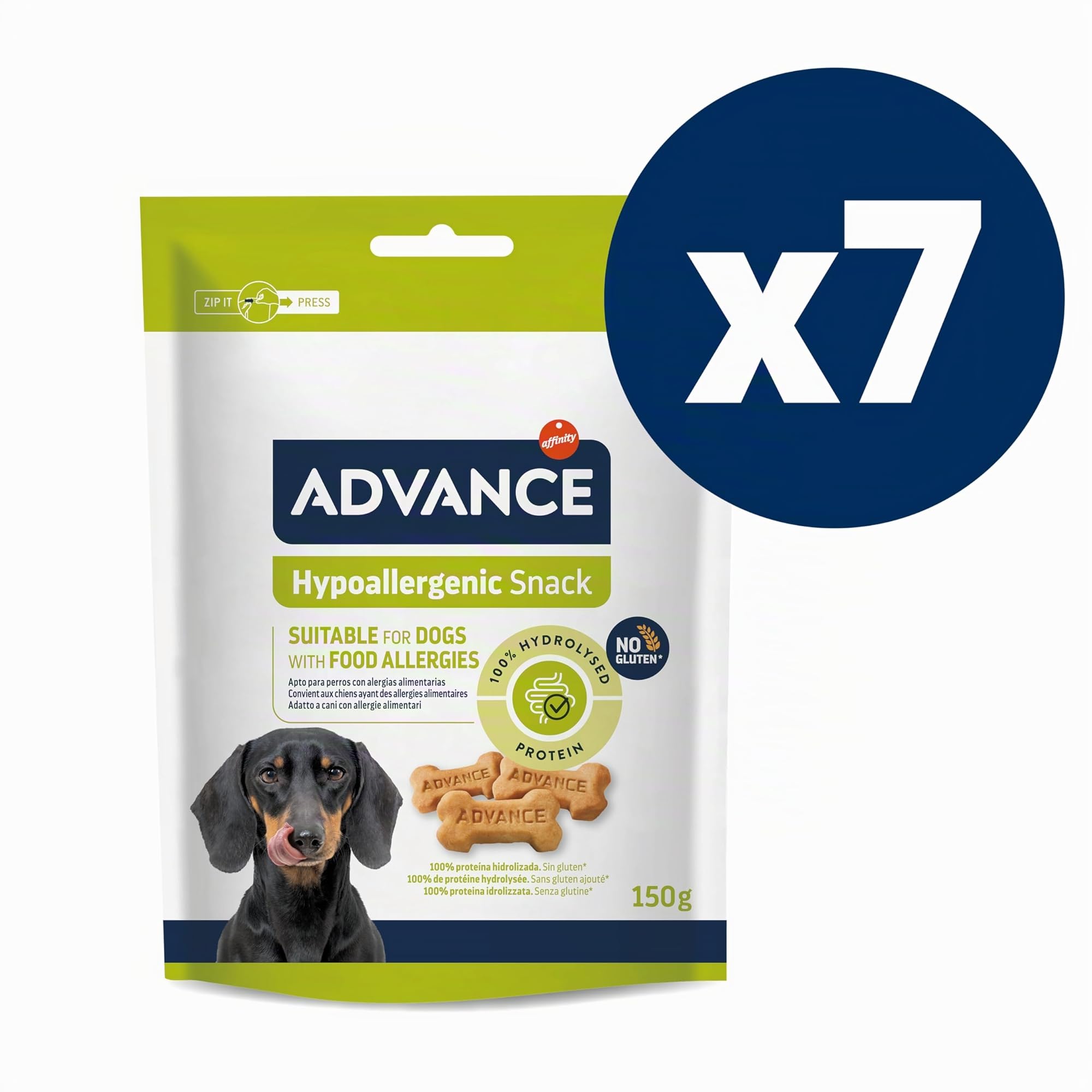 ADVANCE - Snack, 7 confezioni da 150 g