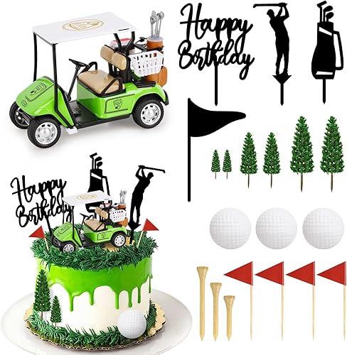 Miniatura 236 de Hooqict 26 piezas de decoraciones de pasteles de los años 80 y 90, decoraciones retro de los años 80 de hip hop con bolas de purpurina para cupcakes