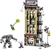 مجموعة LEGO Marvel Spider-Man vs. Mysterio: Daily Bugle 7 Minifigures للأطفال من سن 76 إلى 10 سنوات وما فوق ومجموعة صنع ألعاب إبداعية تحتوي على درع كابتن أمريكا وفكرة هدية (781 قطعة)