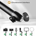TARION Camera Desk Mount Stand - Articulating Arm, Flexible Adjustable Heavy Duty Tabletop DSLR Arm Boom for Flat Photography, Videography, Filming, Live Streaming TKB01