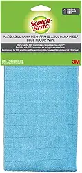 3M, Super Pano de Chão Scotch-Brite, Para Limpeza, Lavável e Reutilizável, Azul, 1 unidade
