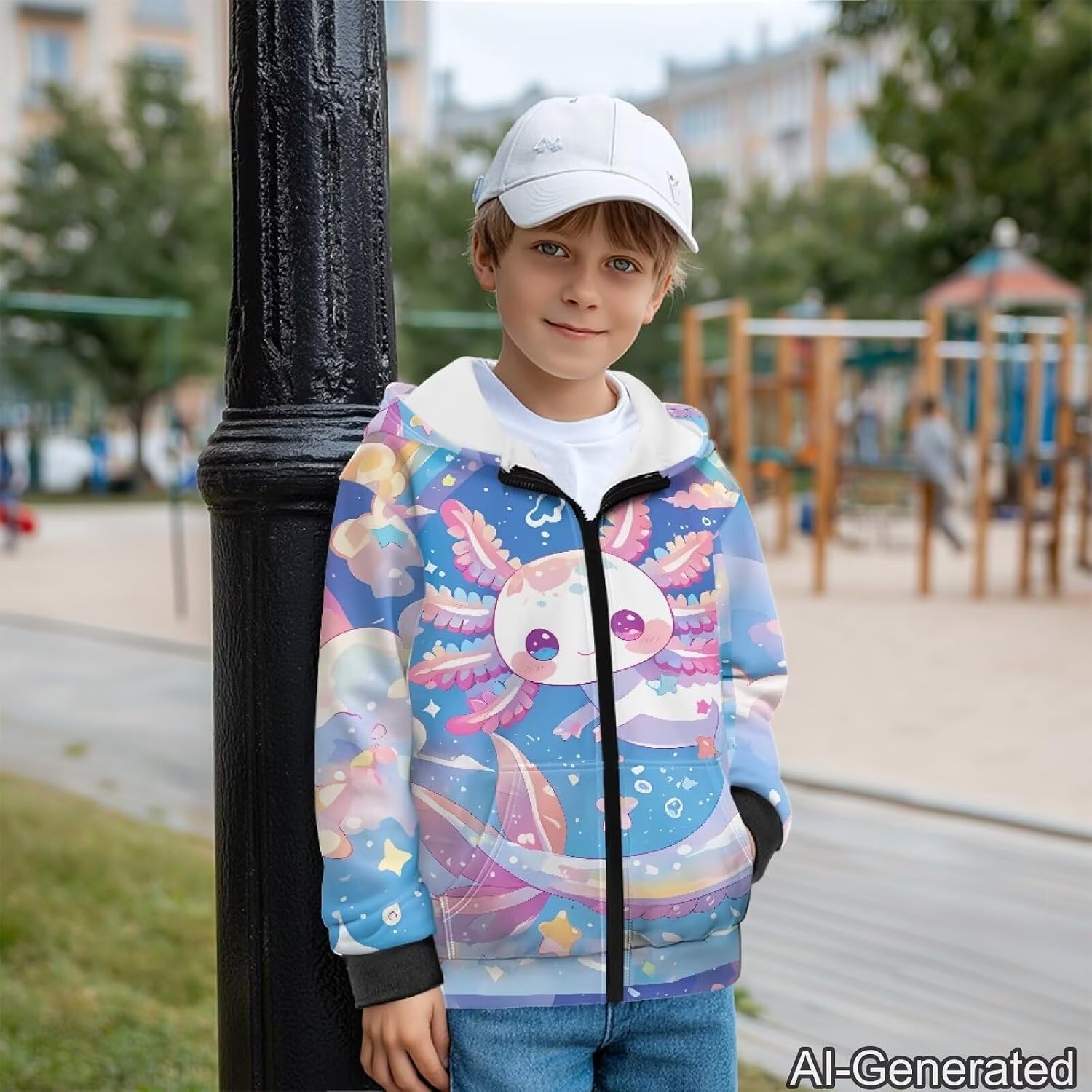 Bulopur Hoodie for Girls Full Zip Casual Sweatshirt with Pockets Long Sleeve Hoodie Warm Thick Fall Winter Clothes