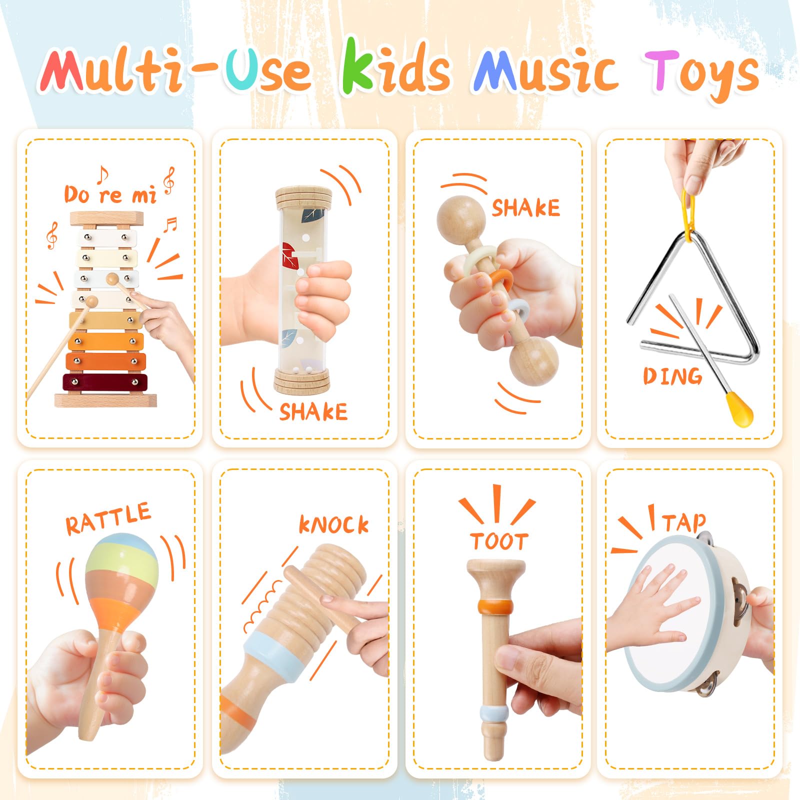 Xilofono Bebe Juego De Instrumentos Musicales De Madera Para Niños - Xilófono, Pandereta, Maracas Y Más, Juguete Educativo Montessori 3 Años Instrumentos Percusión Xilófono Pandereta Maracas Xilofono Bebe Juego De Instrumentos Musicales De Madera Para Niños - Xilófono, Pandereta, Maracas Y Más, Juguete Educativo Montessori 3 Años Instrumentos Percusión Xilófono Pandereta Maracas