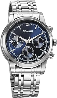 Festive Quartz Analog Blue Dial Watch for Men