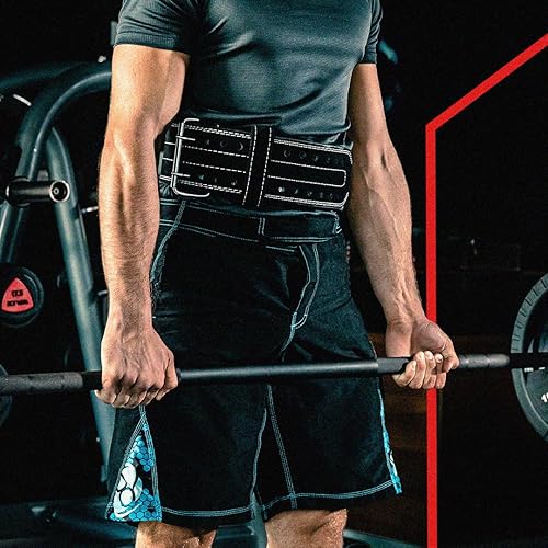 Miniatura 2 de Hawk Sports - Cinturón de levantamiento de pesas de doble punta para hombres y mujeres, 0.394 pulgadas de grosor, cinturón de levantamiento de pesas