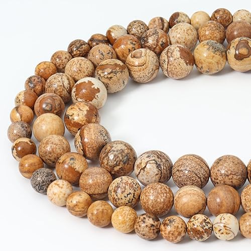 Miniatura 113 de 60 cuentas de piedras preciosas naturales de lapislázuli de 0.236 pulgadas (0.236 in) con cristal curativo energético, cuentas redondas sueltas