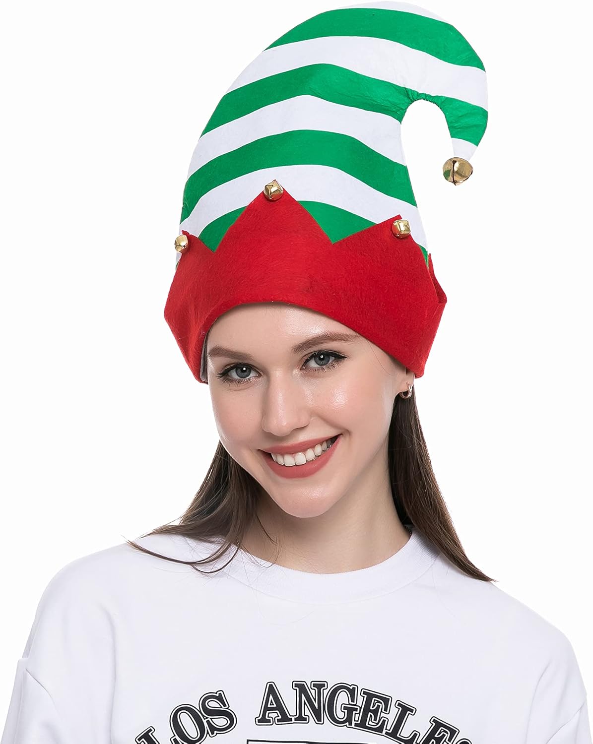 JOYIN 3 Packs Unisex Classic Elf Hats for Christmas Hats for Jingle Bells Kids, Hats for Christmas Holiday Party : Toys & Games
