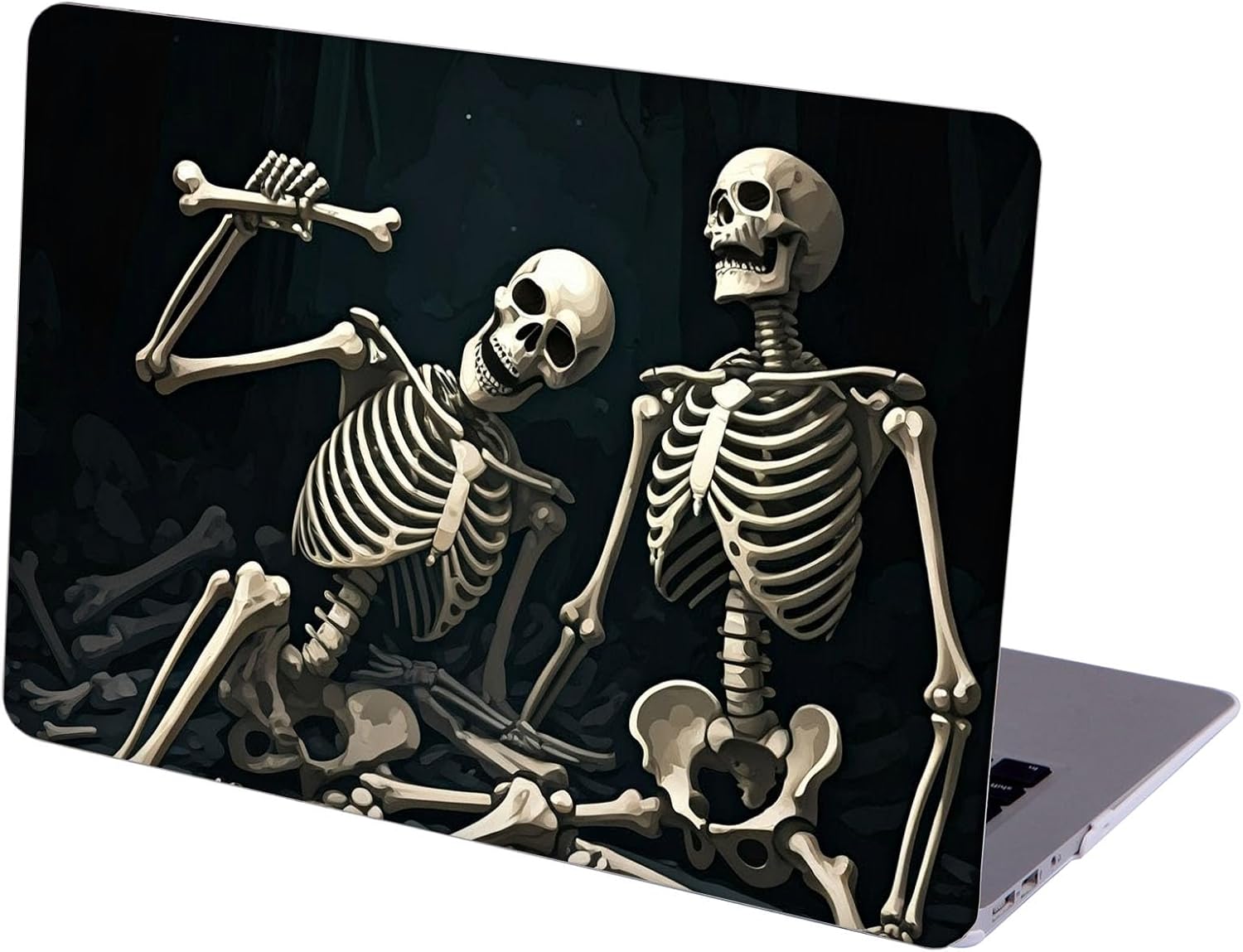 Compatible with MacBook Neo 13-inch, Hard Shell Case with Keyboard Cover and Screen Protector (A3404 A18 Pro chip, 2026 Release) - Skull MC21772
