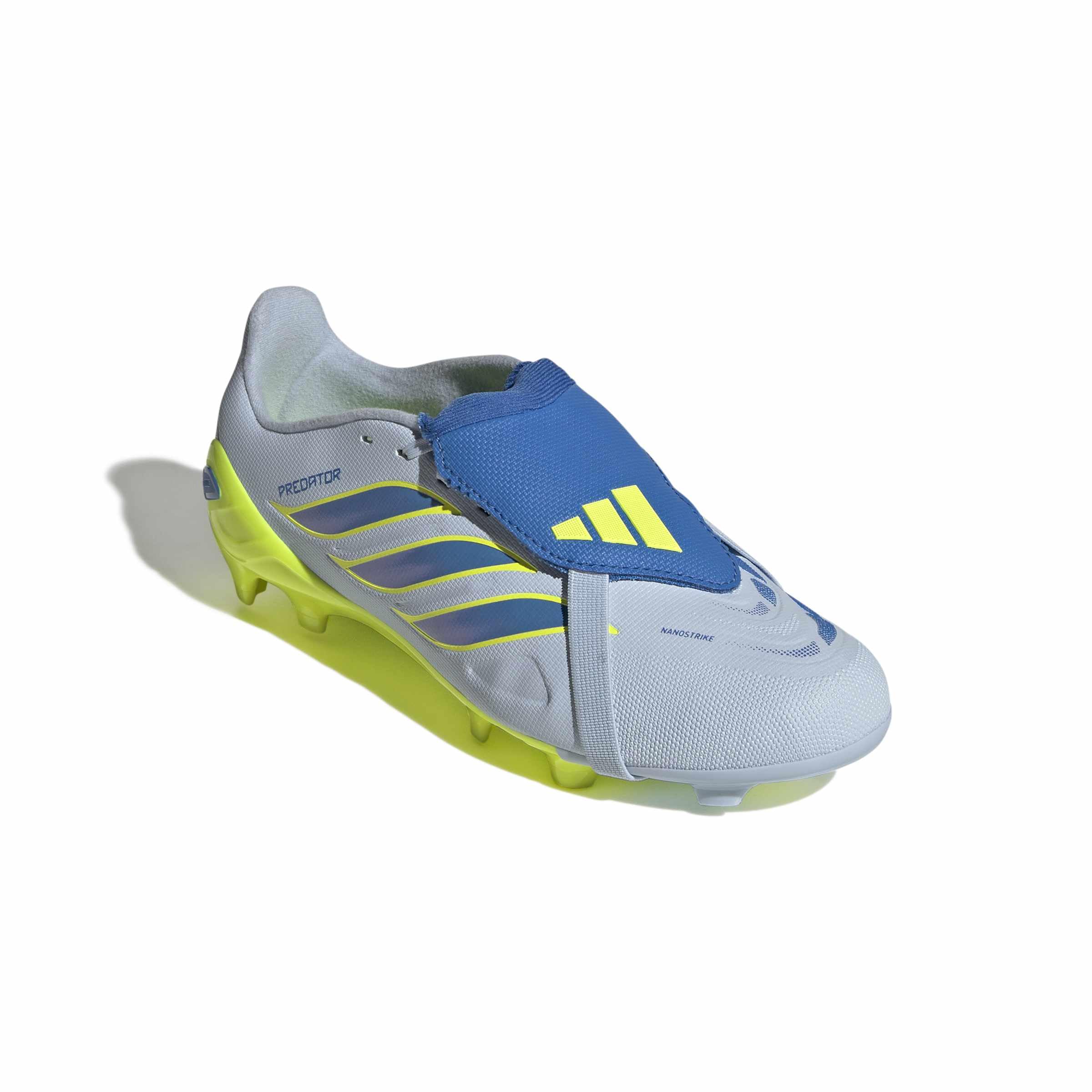 adidas Unisex Kids' Bota de fútbol con lengüeta Plegable Predator League césped Natural seco