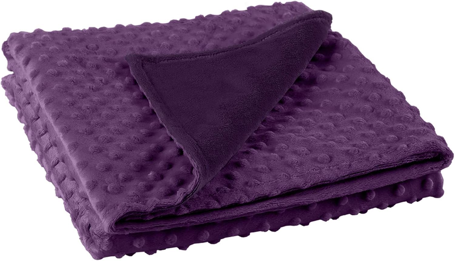 ALPHA HOME Removable Duvet Cover for Weighted Blanket