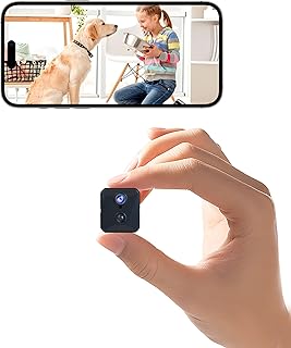 vebiliki 4K Spy Camera, True Wireless Hidden Camera, 2.4G WiFi Needed, Spy Cam Home, 30-Day Standby, Portable Cordless Sec Price In India