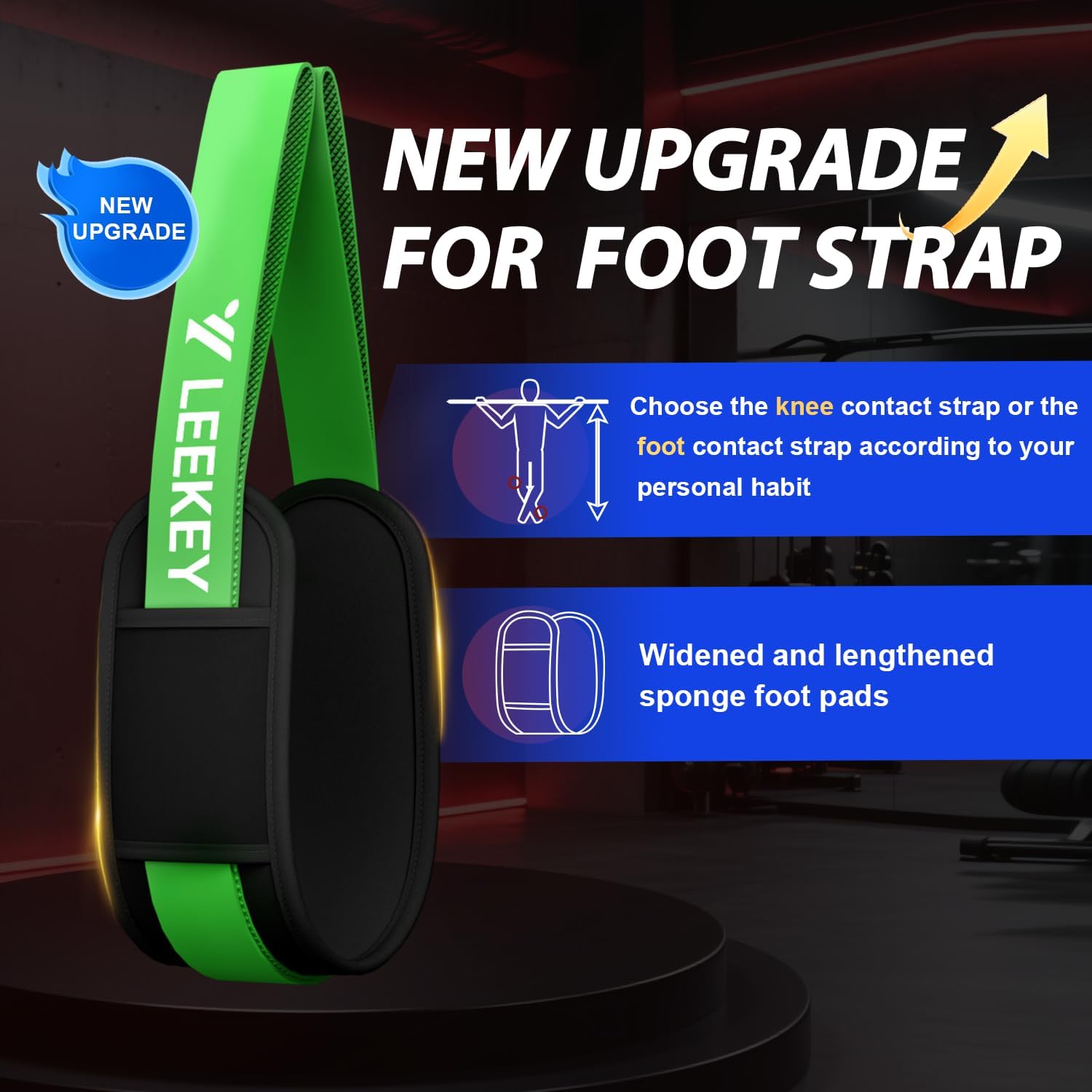 LEEKEY Resistance Bands for Working Out, Exercise Bands with Door Anchor,Pull Up Assistance Bands for Men and Women- Strength Bands for Fitness Training, Physical Therapy,Home Workouts