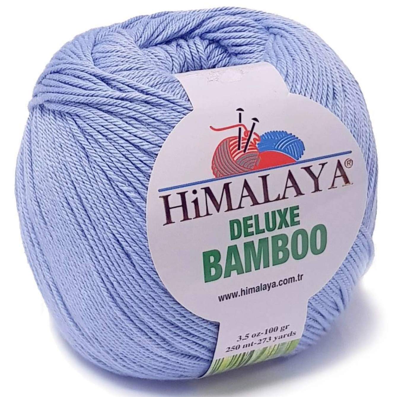60% bambus 40% bawełna Himalaya Deluxe Bambus DK i lekki czesany 8-warstwowa turecka przędza partia 4 skein/kulka 400 g kolor (14)