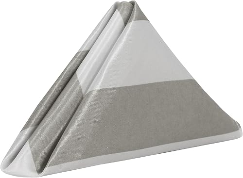 YOUR CHAIR COVERS - Servilletas de tela lavables de satén de 20 pulgadas, servilletas de mesa reutilizables con dobladillo para restaurantes, cenas,